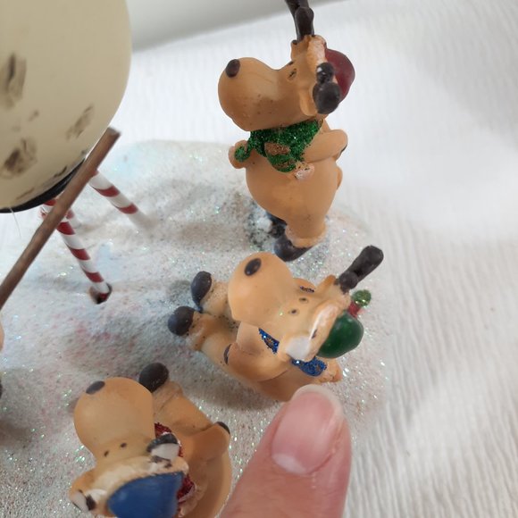 Nature's Mark Animated Santa's Reindeer Flight School DOES NOT WORK READ/BROKEN - Picture 9 of 14